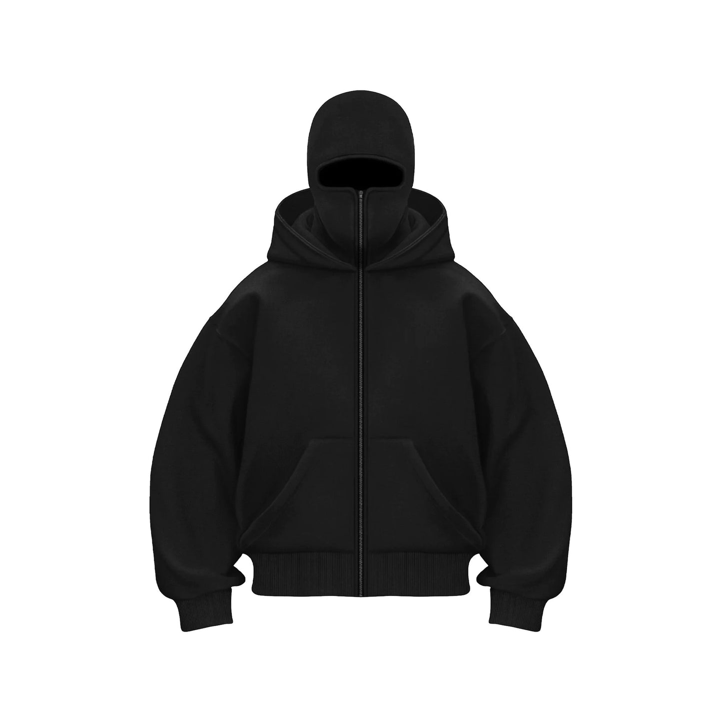 Double Hood Fleece-Lined Sweater